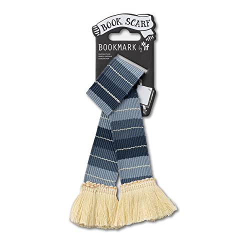 Book Scarf Bookmark - Grey & Cream - Non-book item image 1