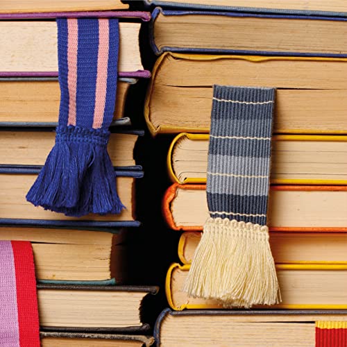 Book Scarf Bookmark - Grey & Cream - Non-book item image 4