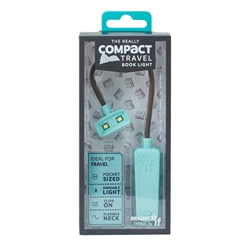 Really Compact Travel Book Light - Turquoise - Paperback image 1