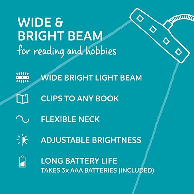Really Bright Book Light - Grey - Paperback image 7