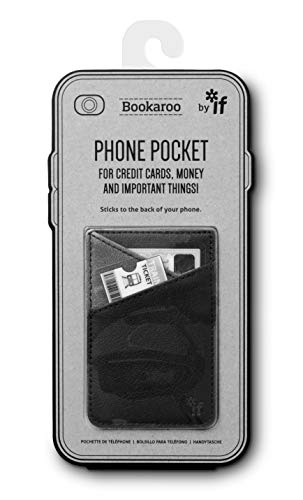 Bookaroo Phone Pocket - Black - Paperback image 1