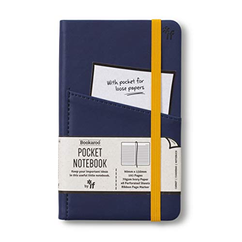Bookaroo Pocket Notebook (A6) Journal - Navy - Non-book item image 1