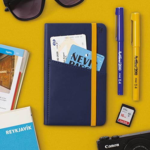 Bookaroo Pocket Notebook (A6) Journal - Navy - Non-book item image 3