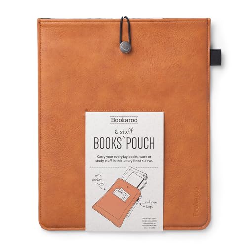 Bookaroo Books & Stuff Pouch Brown - Non-book item image 1