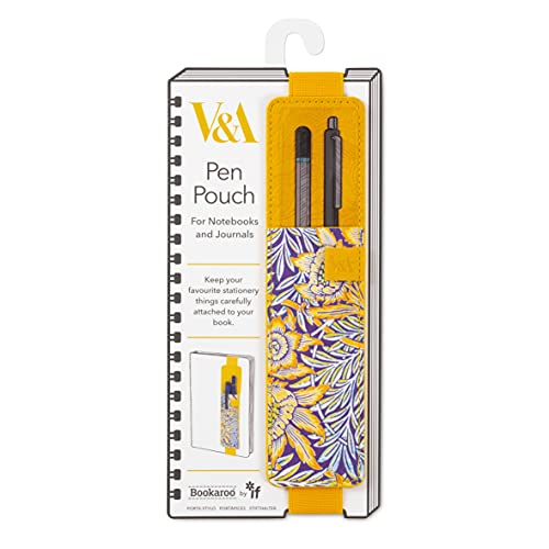 V & A Bookaroo Pen Pouch Morris Tulip & Willow - Non-book item image 1