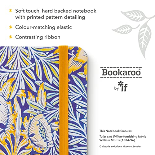 V & A Bookaroo Journal A6 Morris Tulip & Willow - Non-book item image 3