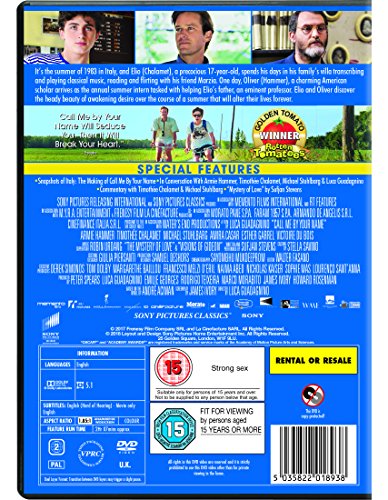 Call Me By Your Name - DVD image 3