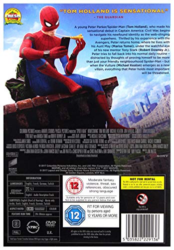 Spider-Man - Homecoming - DVD image 2
