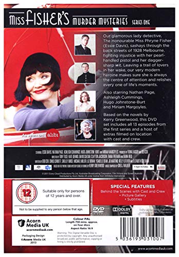 Miss Fisher's Murder Mysteries: Series 1 - DVD image 2