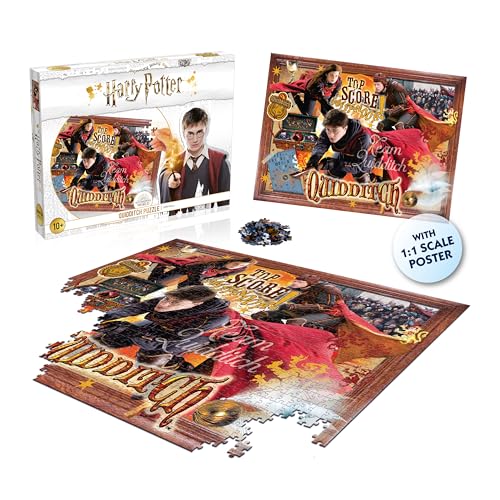 Harry Potter - Kids 1000PC (Quidditch) Puzzle /Boardgames - Non-book i image 2