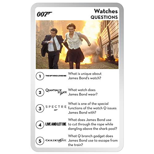 James Bond 007 Top Trumps Quiz - Non-book item image 5