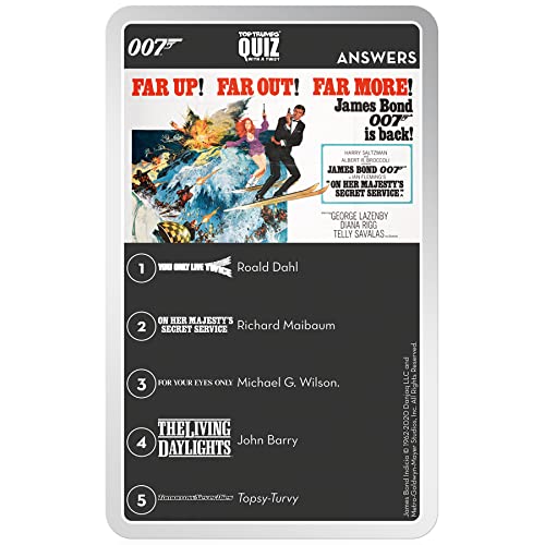 James Bond 007 Top Trumps Quiz - Non-book item image 6