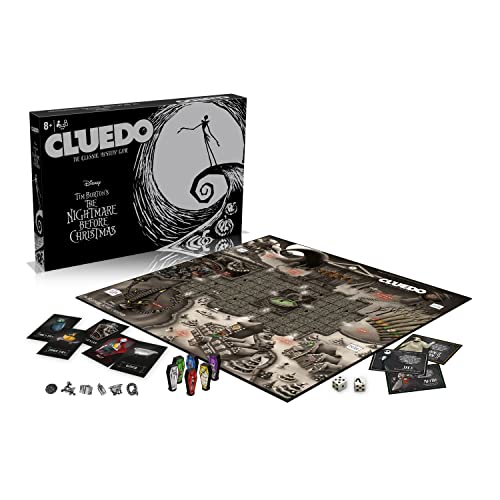 NIGHTMARE BEFORE CHR - Cluedo - Board Game image 2