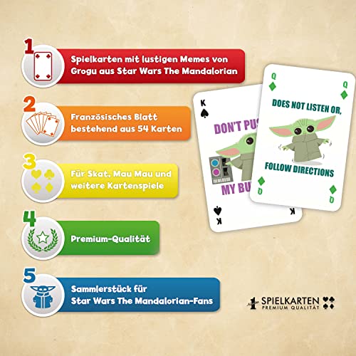 MANDOLORIAN - The Child Playing Cards - Playing Cards image 6