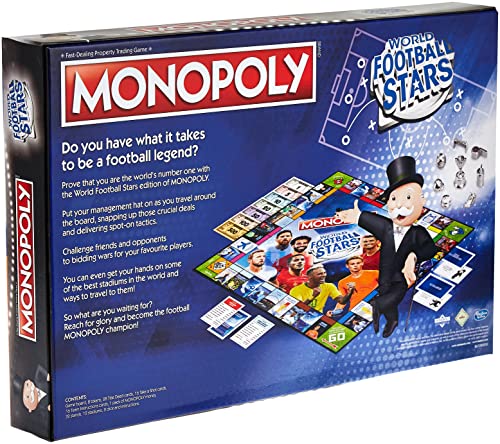 WORLD FOOTBALL STARS - Monopoly - Board Game image 2