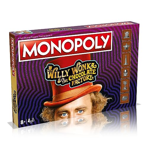 WILLY WONKA - And The Chocolate Factory Monopoly - Board Game image 1