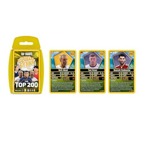 Top Trumps World Football Stars Top 200 Cards - Pack 2 - Non-book item image 5