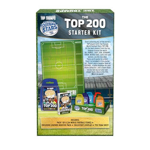 Top Trumps World Football Stars Top 200 Cards - Starter Kit - Non-book image 2