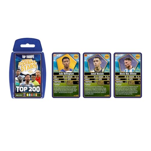 Top Trumps World Football Stars Top 200 Cards - Starter Kit - Non-book image 9