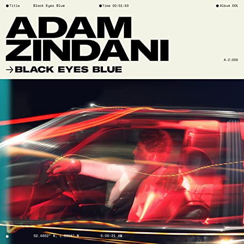 Adam Zindani - Black Eyes Blue - COMPACT DISC image 1