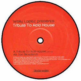 Wally Lopez - Tribute To Acid House - Used Vinyl Record 12" image 1