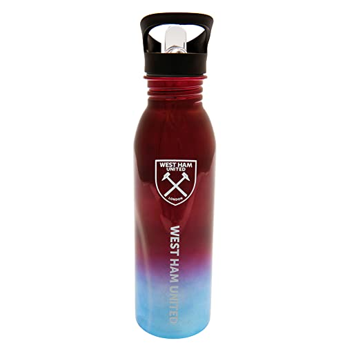 West Ham United FC - UV Metallic Drinks Bottle - Sports Bottles image 2
