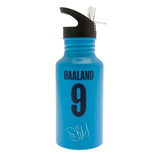 Manchester City FC - Aluminium Drinks Bottle Haaland - Sports Bottles image 3