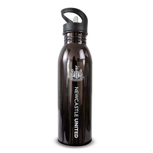 Newcastle United FC - UV Metallic Drinks Bottle - Sports Bottles image 2