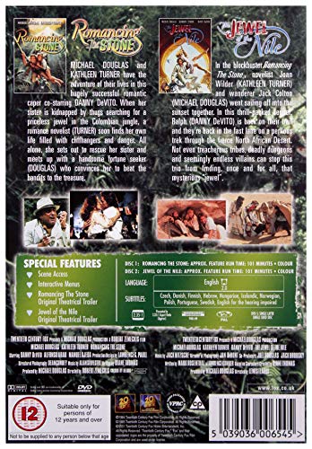 Romancing the Stone/The Jewel of the Nile - DVD image 2