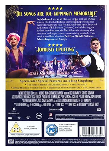 Greatest Showman - DVD image 3