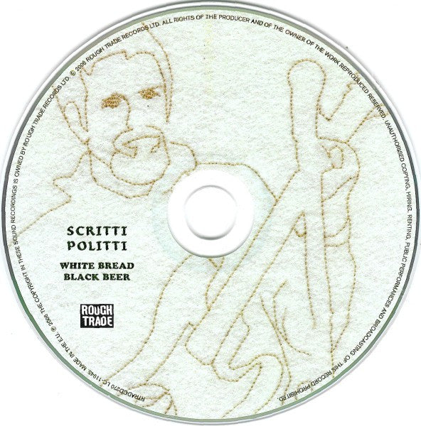 Scritti Politti - White Bread Black Beer - Used CD image 3