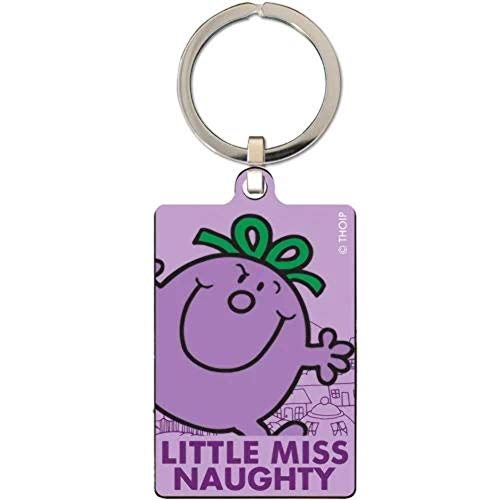 Mr Men & Little Miss - Little Miss Nau - keyrings - Approx 60mm x 40mm image 2