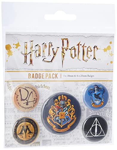 Harry Potter - Button Badge Set Hogwarts - Badges image 2