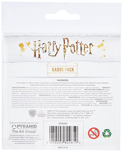 Harry Potter - Button Badge Set Hogwarts - Badges image 3