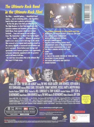 Who - Kids Are Alright - Used DVD image 2