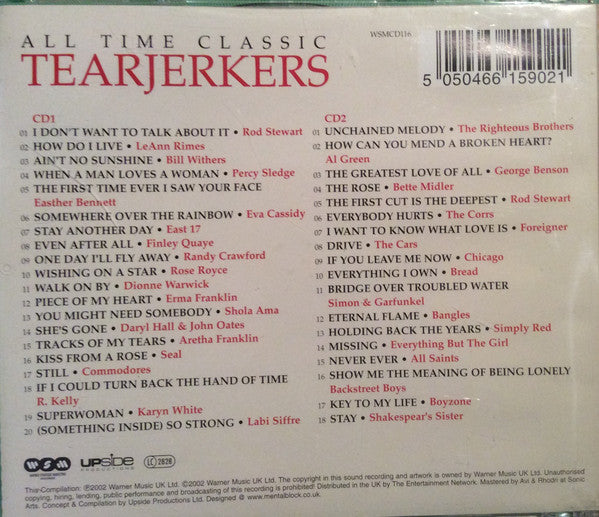 Various - All Time Classic Tearjerkers - Used CD image 3