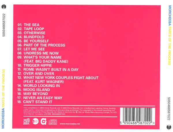 Morcheeba - Parts Of The Process - Used CD image 2