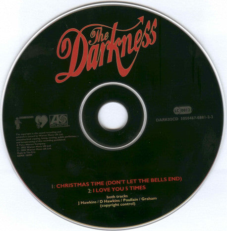 Darkness - Christmas Time (Don't Let The Bells End) - Used CD image 8