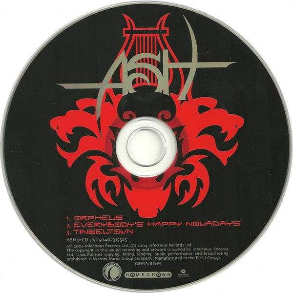 Ash - Orpheus - Used CD image 7