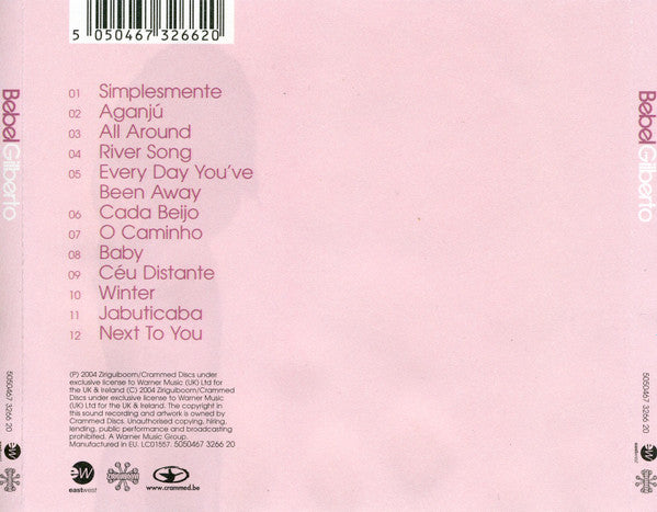 Bebel Gilberto - Used CD image 2