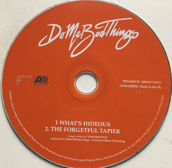 Do Me Bad Things - What's Hideous - Used CD image 3