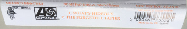 Do Me Bad Things - What's Hideous - Used CD image 8