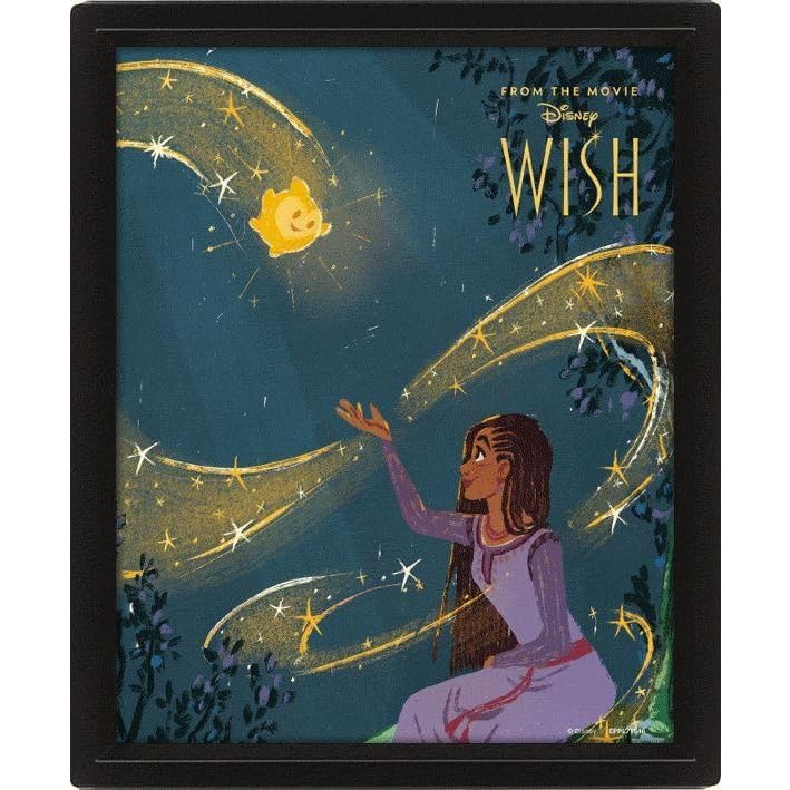 WISH - ( Come True) 3D Lenticular Poster (Framed) - Framed 3D Print image 1