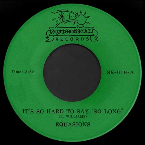 EQUASIONS - It's So Hard To Say So Long - Vinyl image 1