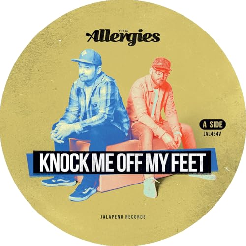 Allergies - Knock Me Off My Feet / Let Me Hear You Say - Vinyl Record image 1