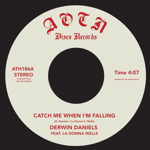 Derwin Daniels - Catch Me When I'm Falling - Vinyl Record 7 image 1