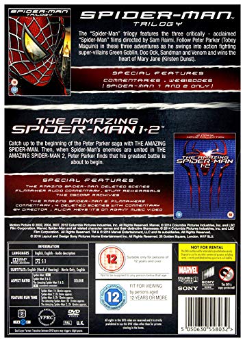 Spider-Man Complete Five Film Collection - DVD image 2