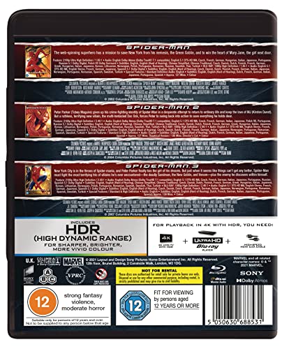 Spider-Man 1-3 - Blu-ray 4K image 3