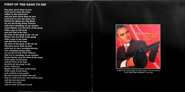 Morrissey - First Of The Gang To Die - Used DVD image 5