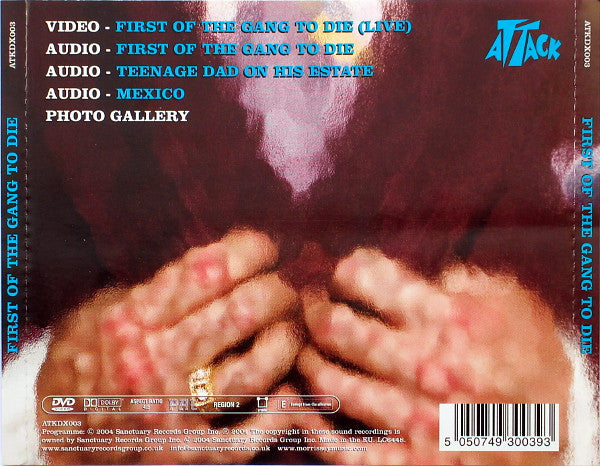 Morrissey - First Of The Gang To Die - Used DVD image 7